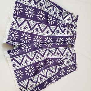 Gitano Purple & White Design Womens 13
